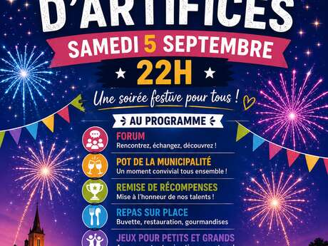 Forum des associations et feu d'artifice