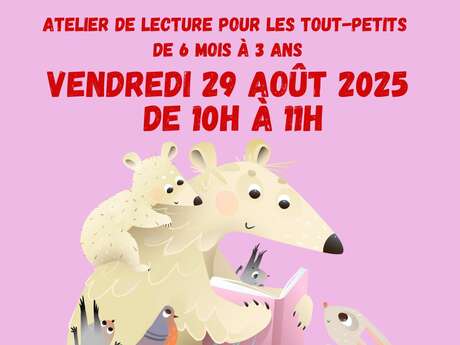 Bébés lecteurs à la Médiathèque de Valdeblore
