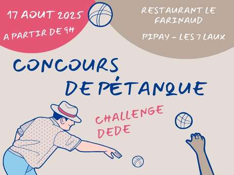 Concours de pétanque CHALLENGE DÉDÉ