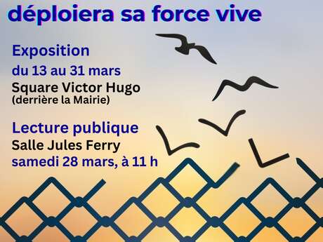 Exposition poétique et en plein air des Bouilleurs de Mots