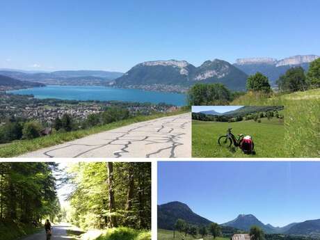 Parcours VAE : Col de Leschaux, Bellecombe en Bauges