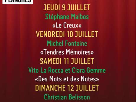 Festival des Planches - Les raconteurs d'histoire