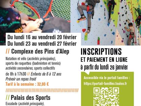Jeune public - Stage multisports Ville de Toulon (Palais des Sports)