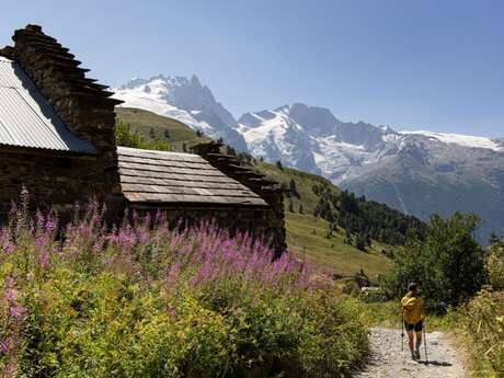 Lac du Goléon depuis les Hières