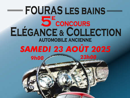 Elegance and classic car collection
