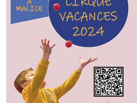 Stages Cirque Vacances 2024