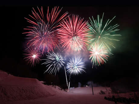 Nouvel an : grand feu d'artifice