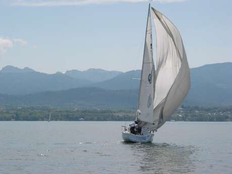 Sortie en voilier sur le lac Léman avec skipper