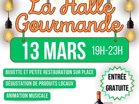 Marché nocturne La Halle Gourmande