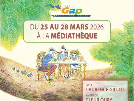 Exposition Histoire de Lire : "Bonjour Printemps" de Fleur Oury