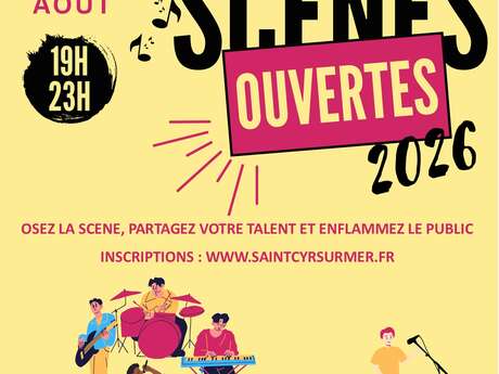 Scène ouverte sur le port des Lecques