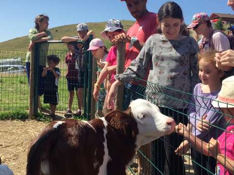 Visite enfant de la Ferme de Lorette