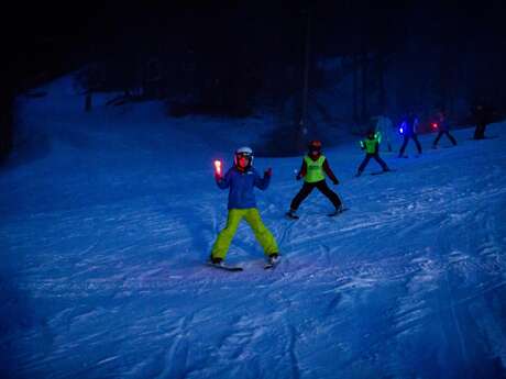 Descente aux lampions des enfants - station Pelvoux-Vallouise