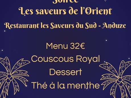 Soirée - Les saveurs de l'Orient