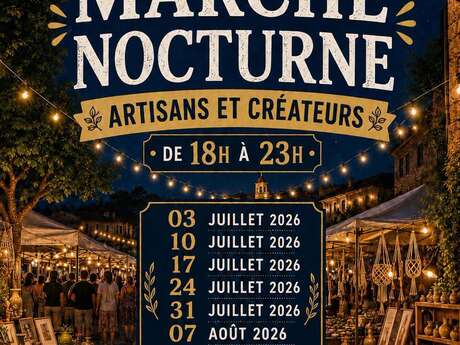 Marché nocturne en musique