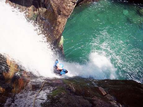 Canyoning avec Baptiste Sicre