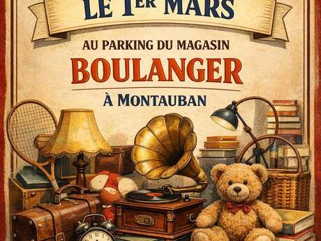 1er Mercado de Pulgas Anual en Interiores