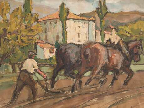 Exposition de peinture - Louise Bissonet Desvouas