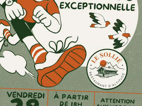 Soirée spéciale UTMB au Sollié