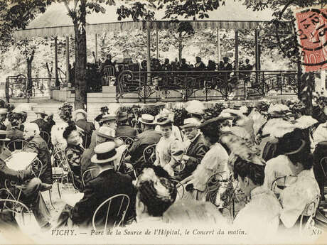 Kiosque à musique de la source de l'Hôpital