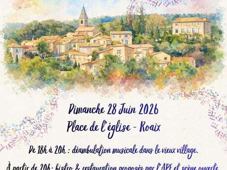 Balade musicale de Roaix