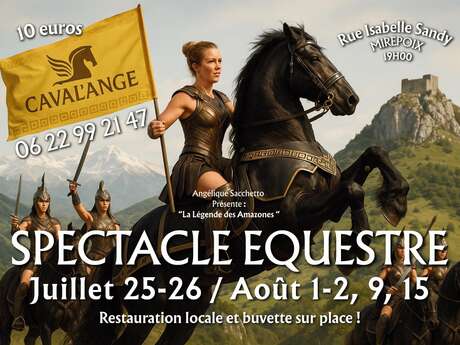 Spectacle équestre La légende des Amazones