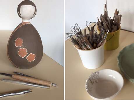 Terre et création : Atelier  Poterie