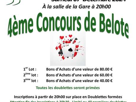 Concours de belote