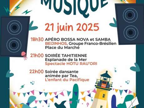 Musikfest in Rivedoux-Plage