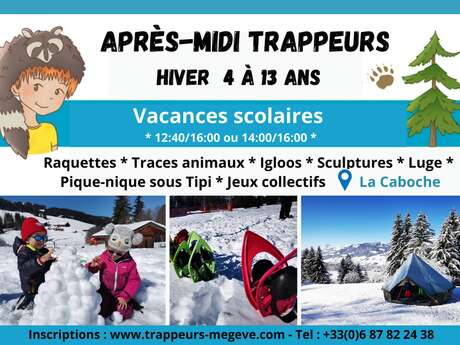 Après-midi Trappeurs Hiver 4/6 ans