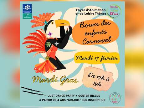 Carnaval - boum des enfants