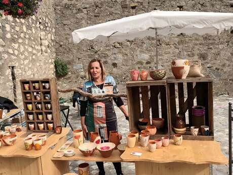 1er marché de potiers