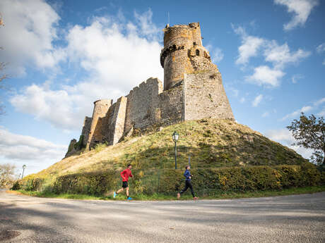 Sur les hauteurs de Volvic - Parcours trail