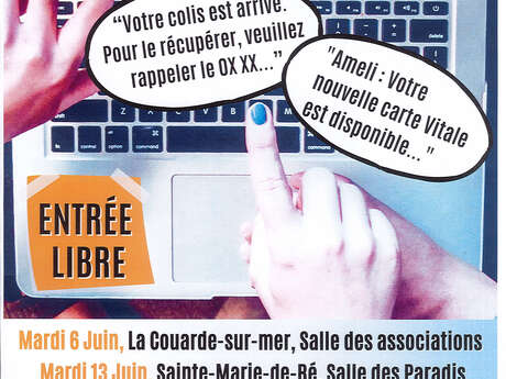 Atelier sur la sécurité numérique Comment repérer les arnaques et se protéger ? Atelier sur la sécurité numérique Comment repérer les arnaques et se protéger ?