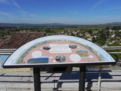 Table d'orientation - Place du château