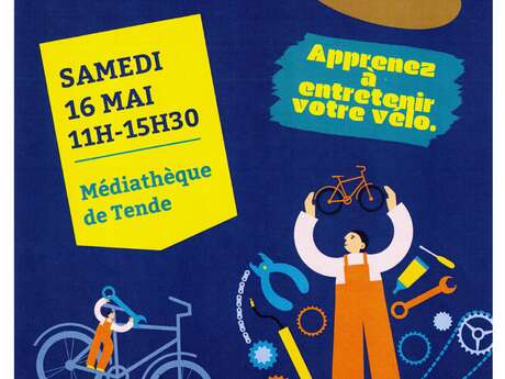 Self-repair bicycle workshop