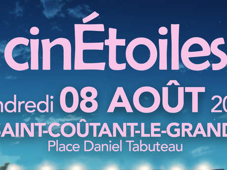 Cinétoiles à Saint-Coutant-le-Grand