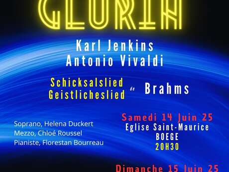 Choeur des Pays du Mont-Blanc - Concert ''Gloria''
