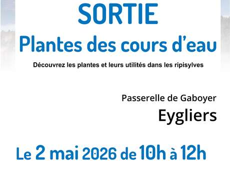 Sortie Plantes des cours d'eau