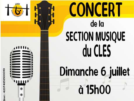 Concert by the CLES music section