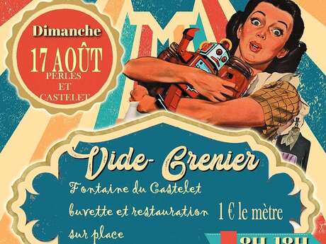 Vide grenier à Perles et Castelet