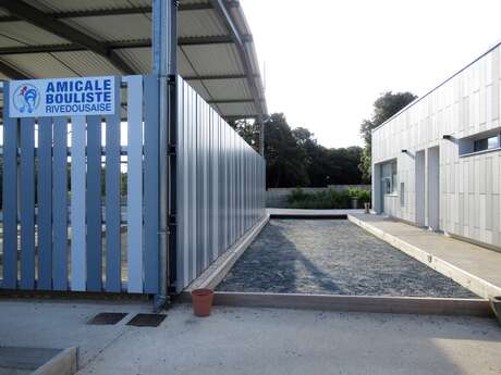 Boulodrome von Rivedoux-plage