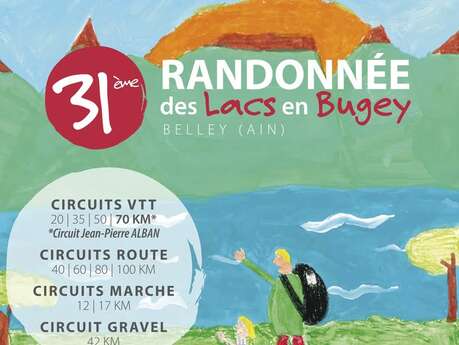 31e Randonnée des Lacs en Bugey