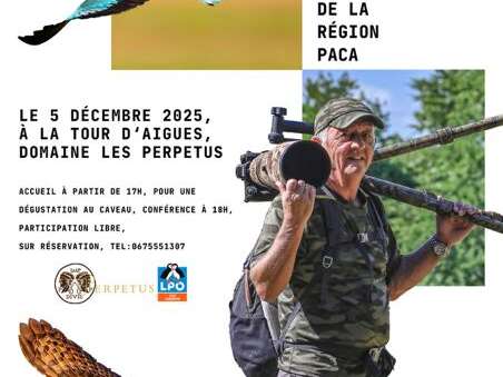 Conférence sur la Photo Animalière à La Tour d'Aigues