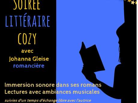 Soirée littéraire cosy avec Johanna Gleise, romancière