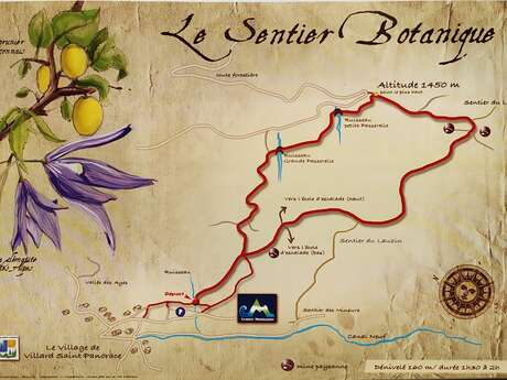 Le sentier botanique