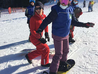 Cours de snowboard