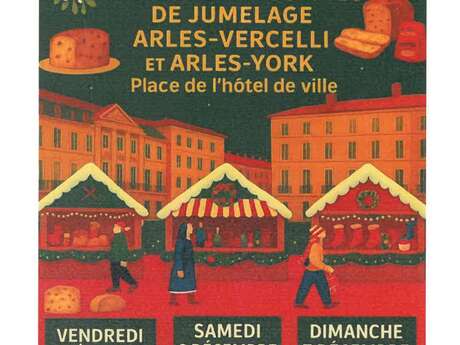 Arles twinning club Christmas market