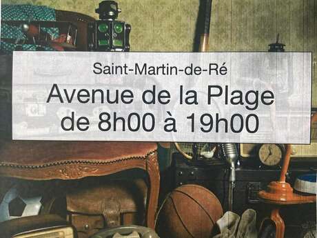 Vide grenier à Saint Martin