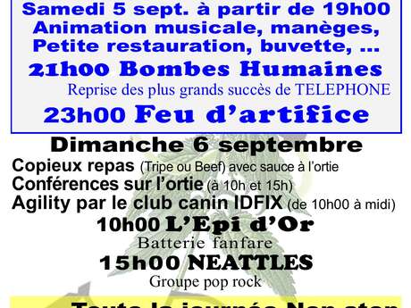 30ème Fête de l'Ortie